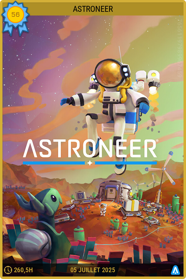 ASTRONEER - Gold Tier • 100% Perfect